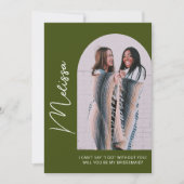 Minimale Kaart voor modern Bridesmaid-voorstel (Voorkant)