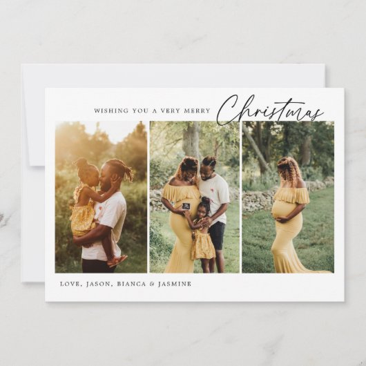 Minimale Kaart voor multicore-kerstfeestdagen (Voorkant)