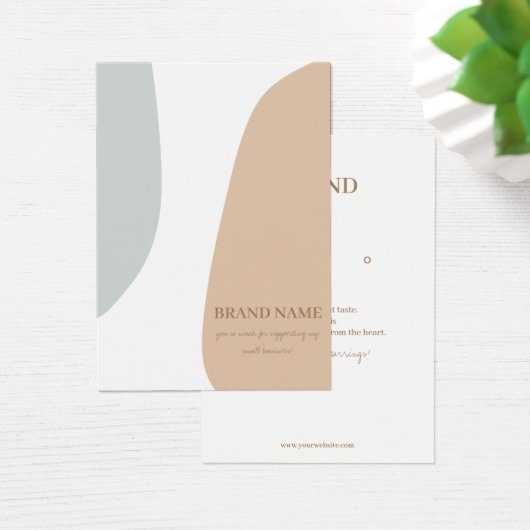 Minimale Kaart voor pasteiteljuwelen (Bureau)