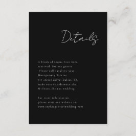 Minimale Kaart voor Script Details