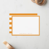 Minimale kaart voor wortelplatte briefkaart (Voorkant / Achterkant in situ)