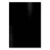 Minimale Kaart voor zwarte metaal persoonlijke naa (Achterkant)