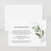 Minimale Kaarten van de eucalyptusbehuizing (Voorkant / Achterkant)