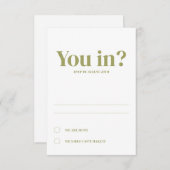 Minimale kaarten voor ovaal huwelijk (Voorkant / Achterkant)