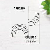 Minimale kabelgoot voor juwelen visitekaartje (Bureau)