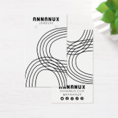 Minimale kabelgoot voor juwelen visitekaartje (Bureau)