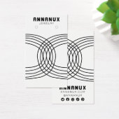 Minimale kabelgoot voor juwelen visitekaartje (Bureau)