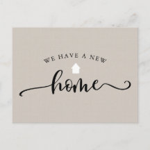 Minimale kalligrafie Bewegende Aankondiging