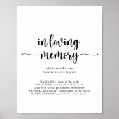 Minimale kalligrafie in het teken van het liefhebb poster (Voorkant)