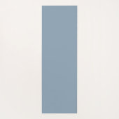 Minimale kalligrafie op maat van Dusty Blue Yogamat (Achterkant)