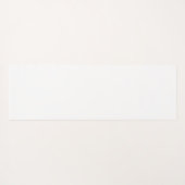 Minimale kalligrafie Persoonlijke naam Olive Yogamat (Achterkant (horizontaal))