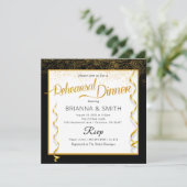 Minimale kalligrafie repetitie kaart (Staand voorkant)