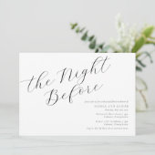 Minimale kalligrafie repetitie met inwendige uitno kaart (Staand voorkant)