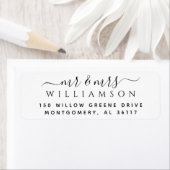 Minimale kalligrafie van het Manuscript de Naam va Etiket (Insitu)