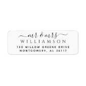 Minimale kalligrafie van het Manuscript de Naam va Etiket (Voorkant)