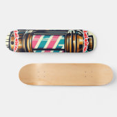 Minimale kapperspaal persoonlijk skateboard (Horizontaal)