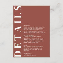 Minimale kastanjebruidskaart