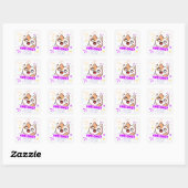 Minimale Kattenliefhebber Sticker | purrfect (Vel)