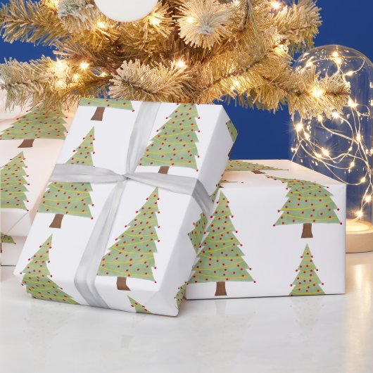 Minimale kerstboom cadeaupapier (Feestdagen)
