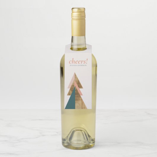 Minimale kerstboom flessenhanger (Op fles)