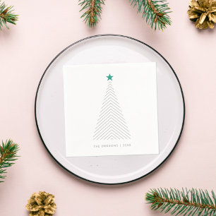 Minimale kerstboom   Green Star Scandi Servet