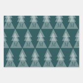 Minimale kerstboom inpakpapier vel (Voorkant 2)