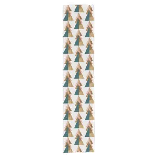 Minimale Kerstboom Korte Tafelloper (Voorkant)