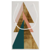 Minimale kerstboom met cadeautas (Achterkant)