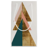 Minimale kerstboom met cadeautas (Voorkant)