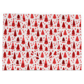 Minimale kerstboom voor kompassen groot cadeauzakje (Achterkant)