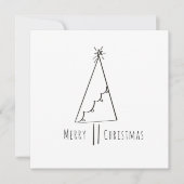 Minimale kerstboomkunst (Voorkant)