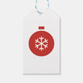 Minimale kerstcadeauLabels Cadeaulabel (Voorkant)