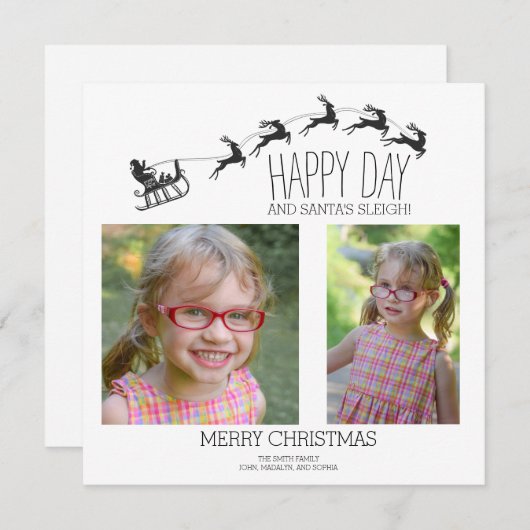 Minimale kerstdagen uit Sinterklaas 2 Foto Merry K (Voorkant / Achterkant)