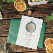 Minimale kerstfeestdag kaart