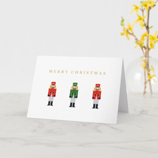 Minimale kerstfeestdag, rode groene voedingskraker kaart (Gele Bloem)