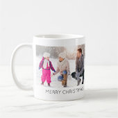 Minimale kerstfoto collage koffiemok (Links)