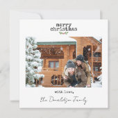 Minimale kerstkaart (Voorkant)