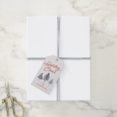 Minimale Kerstkaart Labels Cadeaulabel (Met Touw)
