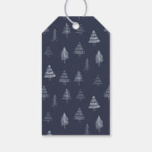 Minimale Kerstkaart Labels Cadeaulabel (Achterkant)