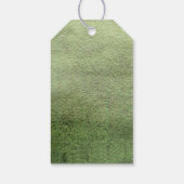Minimale Kerstkaart met dennenboom Cadeaulabel (Achterkant)