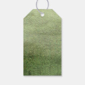 Minimale Kerstkaart met dennenboom Cadeaulabel (Achterkant)