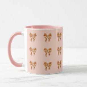 Minimale kerstkoekjes mok