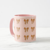 Minimale kerstkoekjes mok (Voorkant links)