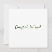 Minimale Kerstmis en Nieuwjaar gelukkig (Achterkant)