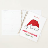 Minimale Kerstmis en Nieuwjaar gelukkig Planner (Display)