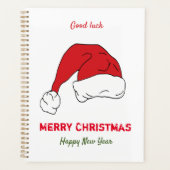 Minimale Kerstmis en Nieuwjaar gelukkig Planner (Voorkant)