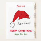 Minimale Kerstmis en Nieuwjaar gelukkig Planner (Achterkant)