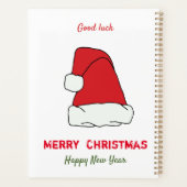 Minimale Kerstmis en Nieuwjaar gelukkig Planner (Achterkant)