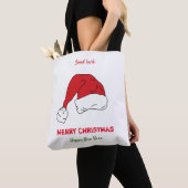 Minimale Kerstmis en Nieuwjaar gelukkig Tote Bag (Dichtbij)