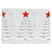 Minimale Kerstmis Groot Cadeauzakje (Achterkant)